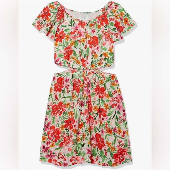 5/$25 Speechless Kids Floral Dress - Picture 1 of 5